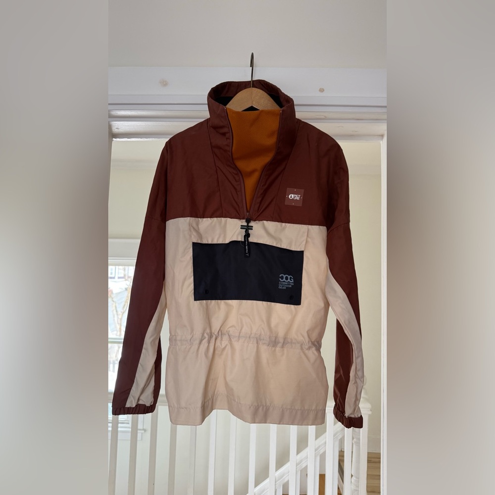 Picture Water Repellent Anorak Jacket